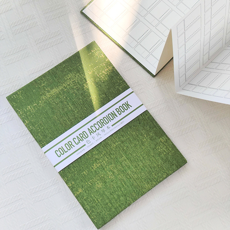 遵爵色卡风琴本空白水彩色卡纸涂色卡纯棉水彩纸300g细纹填色卡,淘宝优惠券,粉丝福利购,淘宝优惠卷