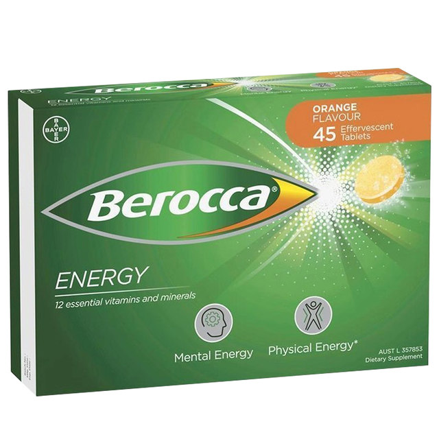 Berocca effervescent ເມັດສໍາລັບການເສີມວິຕາມິນ C