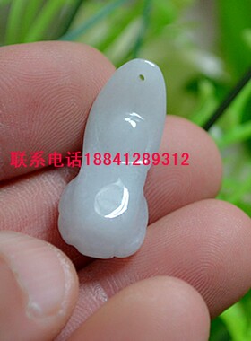 天然翡翠玉石万事如意吊坠