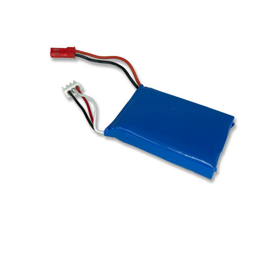 航模遥控器改装控电2s 7.4v 1000mAh锂电池迈克MC6C 8B E7 E7S - 图3