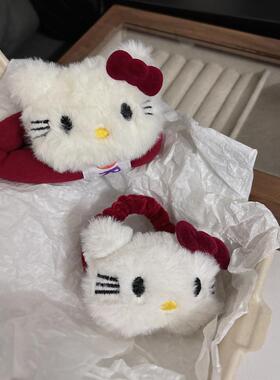 猫咪蝴蝶结头饰发圈发夹