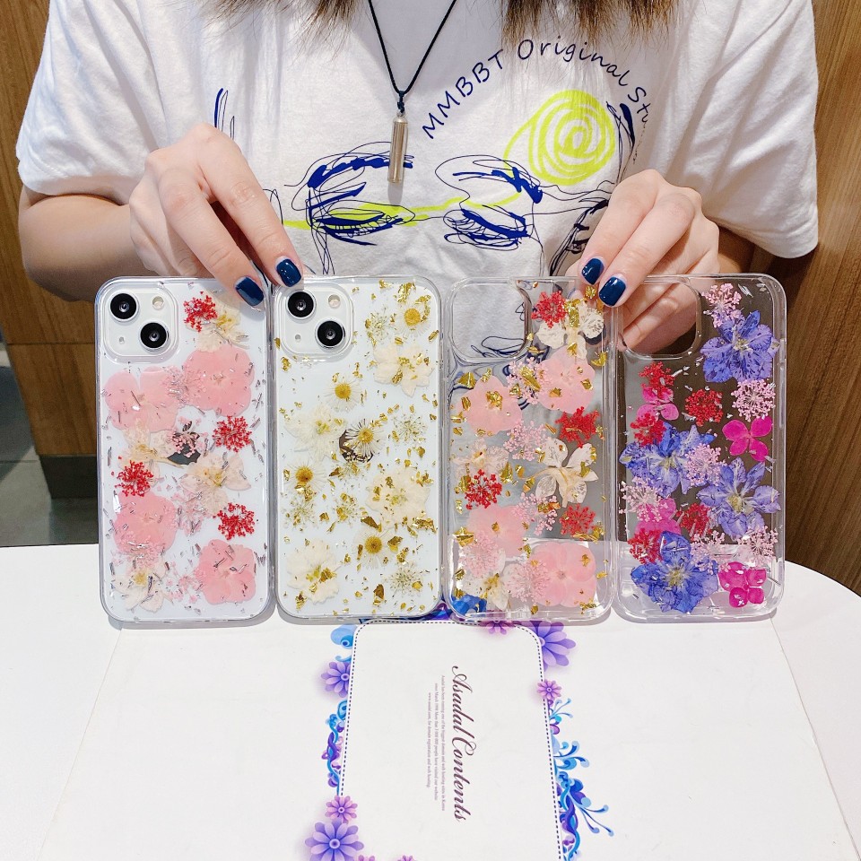 适用于flowers case iphone11/12/13/14/15promax X XR XSMAX 78plus花朵手机壳苹果14plus 13/12mini cover - 图0