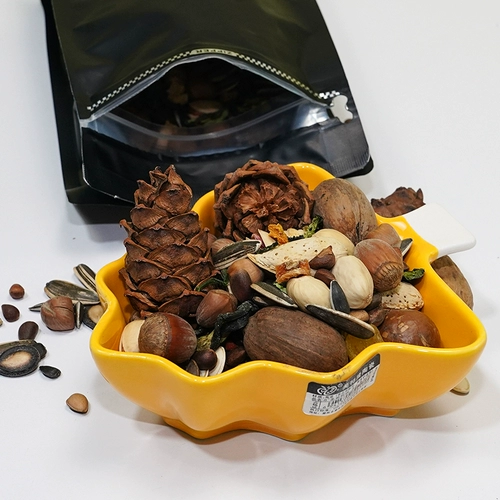 Nanshan Squirrel Food Self -оборудованная зерно, сильные фрукты, фрукты и овощи,