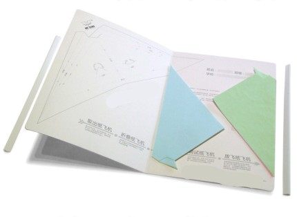 包邮冲浪纸飞机模型刘冬悬浮专用纸模20或40架送推板全国比赛器材 - 图2