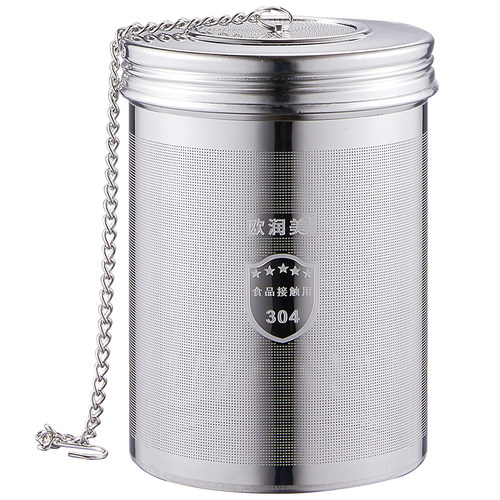 欧润美304不锈钢养生壶茶叶过滤器茶漏茶滤茶仓过滤盒茶叶过滤器 - 图3