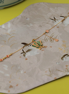 【翩翩嫣然】925银 双翼蝴蝶项链 国风 颈间风情 来桃花 纯银