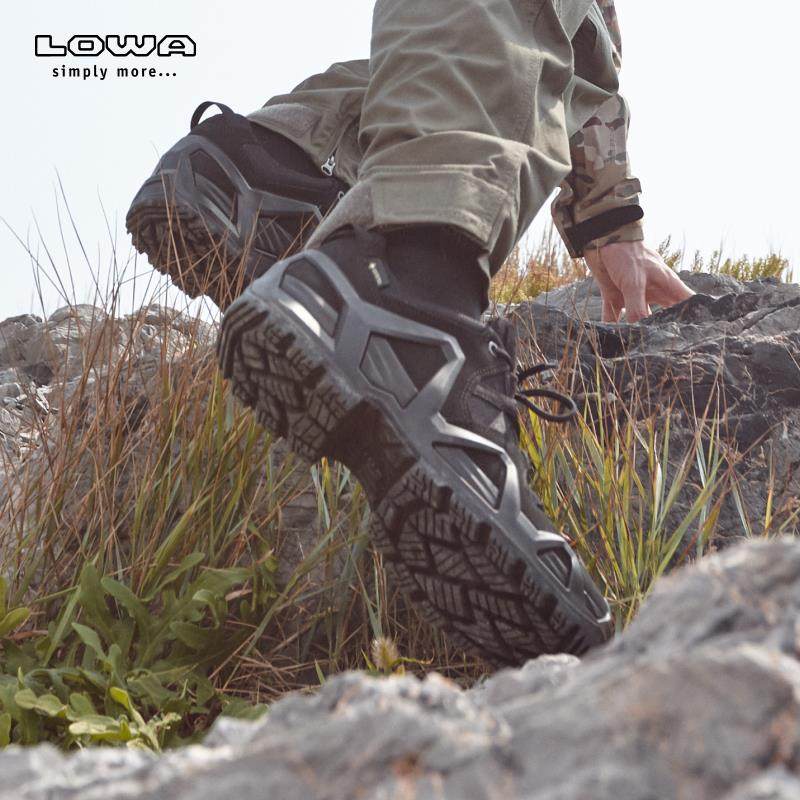 LOWA登山鞋男女山型打野靴MK2低帮作战GTX防水透气防滑户外徒步鞋 - 图1