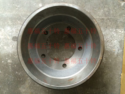 五十铃 前后刹车鼓 4KH1 庆铃 600P NKR77 后双轮 庆铃正厂 - 图1