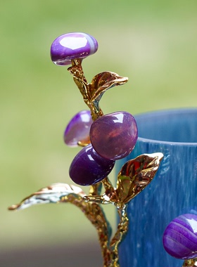 【本尼家】HY59现代轻奢装饰创意水晶花瓶客厅电视柜饰品玄关摆件