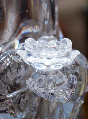 【本尼家】铂晶大佛像吉祥中式高档中式装饰 高级雕刻禅意摆件