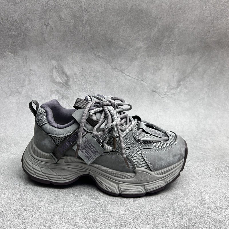 2026春季新款女鞋超纤厚底休闲深口系带舒适百搭软底透气女单鞋,淘宝优惠券,粉丝福利购,淘宝优惠卷