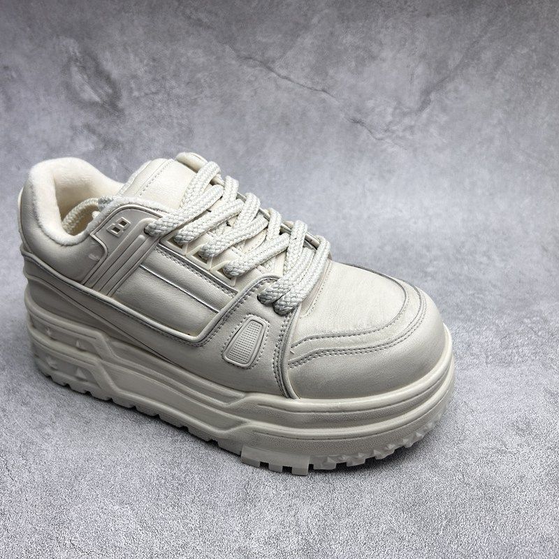 2025断码秋季真皮新款女鞋厚底休闲深口时尚牛皮加绒女棉鞋,淘宝优惠券,粉丝福利购,淘宝优惠卷