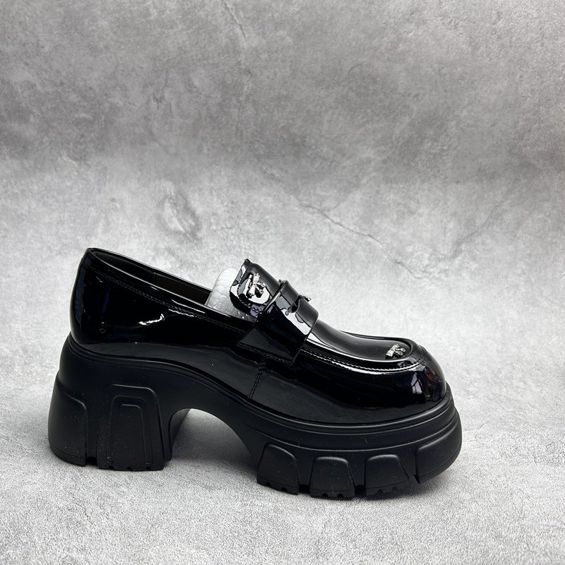 2026春季新款真皮新款女鞋厚底休闲深口时尚牛皮百搭套脚女单鞋,淘宝优惠券,粉丝福利购,淘宝优惠卷