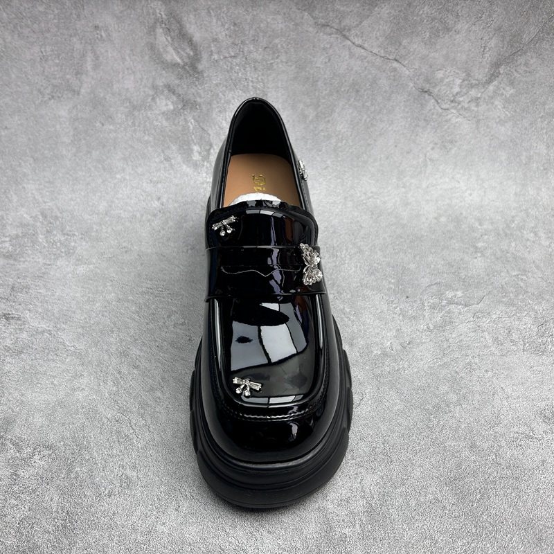 2026春季新款真皮新款女鞋厚底休闲深口时尚牛皮百搭套脚女单鞋,淘宝优惠券,粉丝福利购,淘宝优惠卷