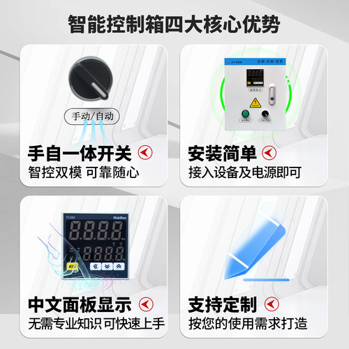 可控硅温控箱单相三相电力调整器加热线性SCR调压恒温温度控制箱 - 图1