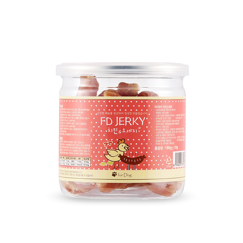 韩国FD风干香肠降泪痕亮眼美毛鸭肉牛肉三文鱼奖励狗火腿肠狗零食,淘宝优惠券,粉丝福利购,淘宝优惠卷
