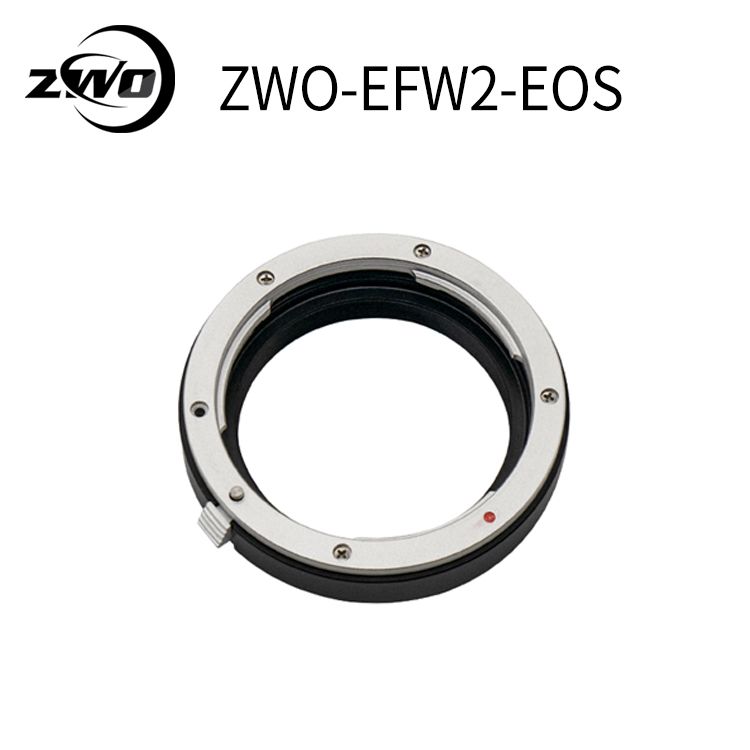 ZWO EFW2-EOS/Nikon转接环适合连接2”滤镜轮 佳能镜头或尼康镜头 - 图0