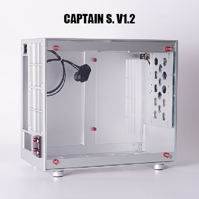 Captain S v1船长全铝定制miniITX小机箱支持ATX电源 - 图0