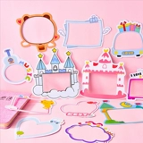 吉米兔 Детский фотоальбом, детская наклейка, мультяшная фотография, украшение для ногтей, фоторамка, «сделай сам»