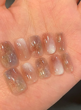 手工制作穿戴甲zoeyjoujou美甲