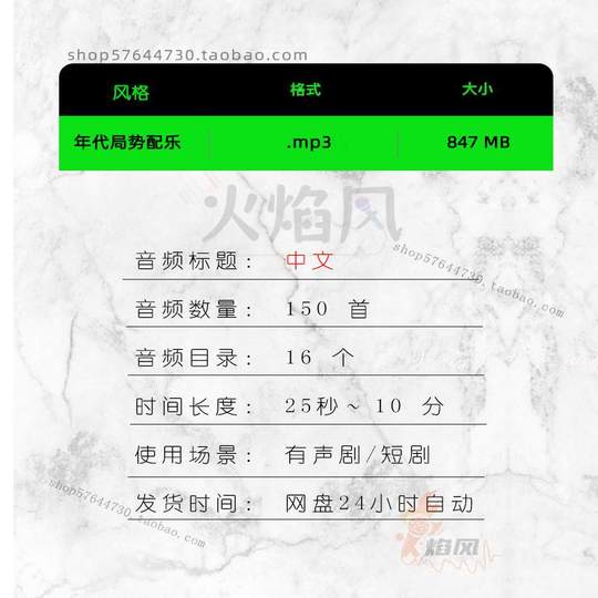 民国年代纯背景音乐包203040年代革命理想旧中国局势配乐有声素材