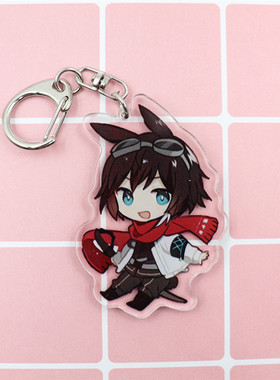 New双面夹层亚克力挂件明日方舟德克萨斯寒武纪蓝毒动漫精美挂饰