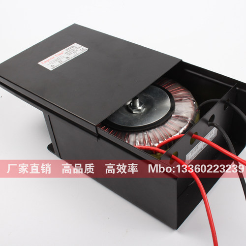 LED护栏管流星灯数码管防雨变压器AC220V转AC12V/AC24V挂壁式电源 - 图1