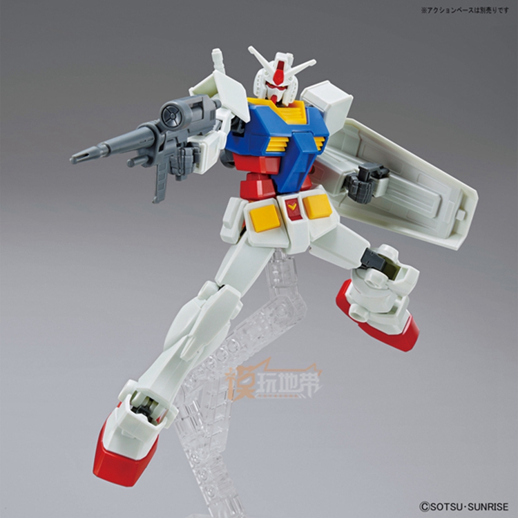 现货万代 EG ENTRY GRADE 1/144 RX-78-2高达元祖高达拼装模型-图2