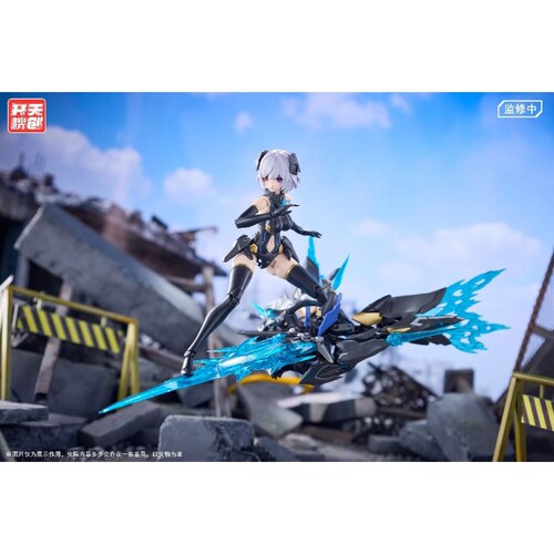 现货 开天机创 1/12 机动天使 黑天鹅 艾丽西亚 拼装模型 - 图2