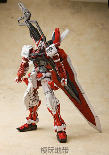 现货 万代 MG 129 红异端 改 Astray Red红迷茫红色异端 拼装 - 图2