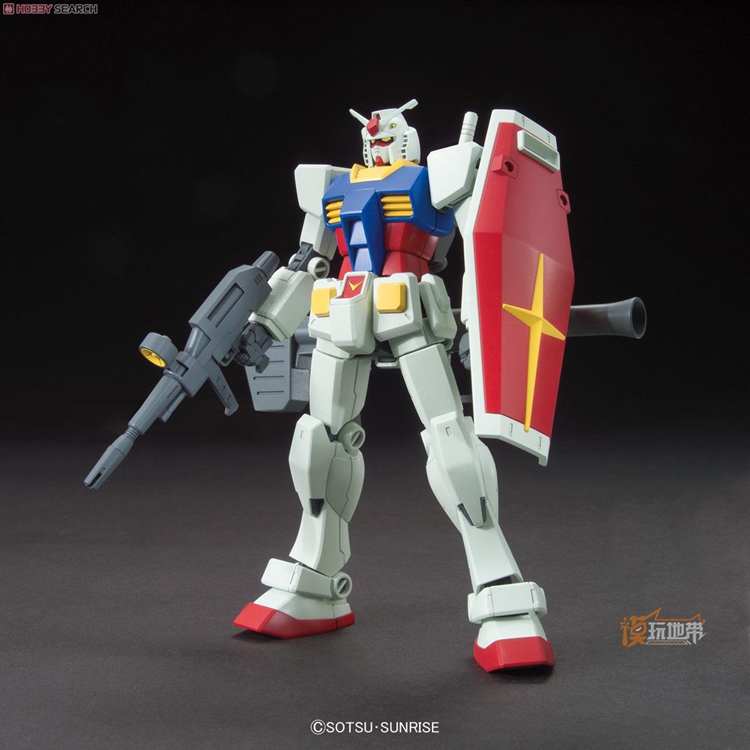 现货万代 HGUC 191 1/144 RX-78-2新生元祖高达拼装模型-图0