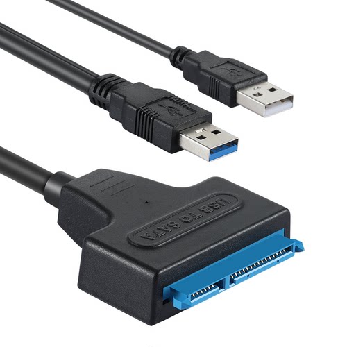 SATA转USB3.0硬盘转接线2.5寸3.5寸机械SSD硬盘读取器转换易驱线 - 图3