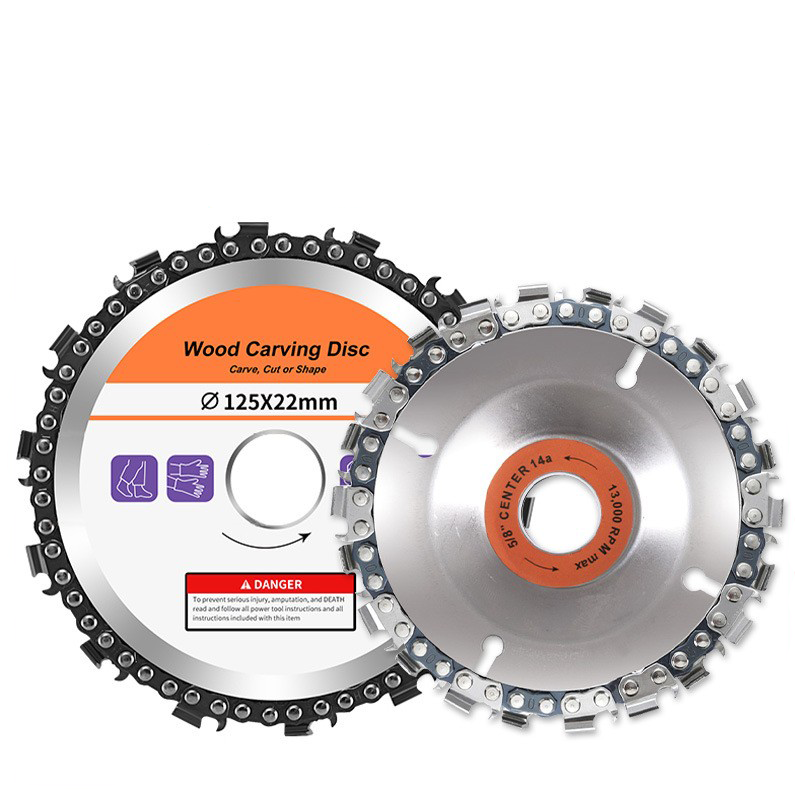 4寸100型角磨机链条锯盘木工专用切割开槽打磨光机电链锯链盘锯片