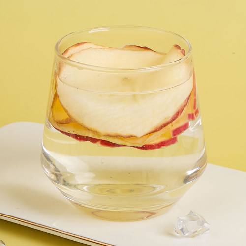 苹果干烘干苹果片500g泡水泡茶无添加水果茶干片软口感苹果圈干吃 - 图1