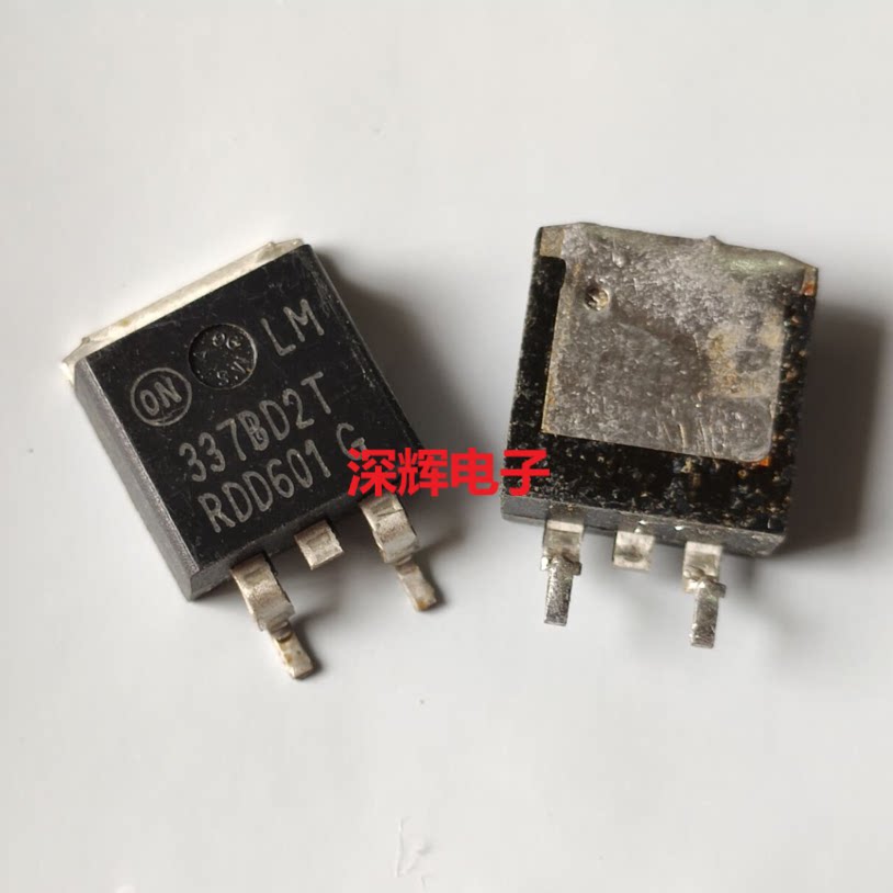 LM337DB2T LM317D2T LM317DB2T进口拆机稳压三极管芯片 TO-263_虎窝淘