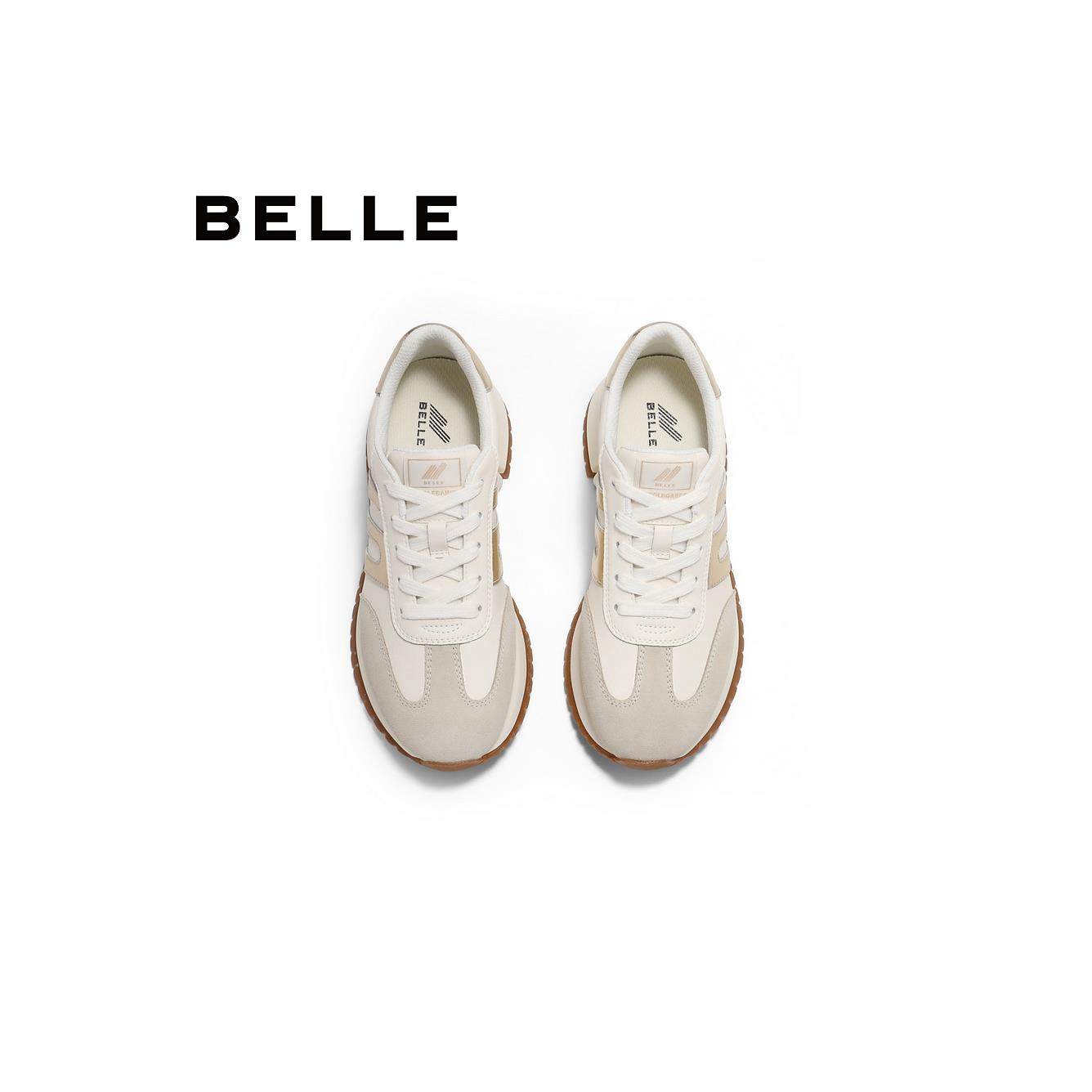 百丽跑道复古厚底阿甘鞋女鞋子2026春季新款运动休闲鞋D5P1 D5P1D,淘宝优惠券,粉丝福利购,淘宝优惠卷