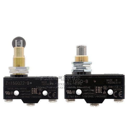 欧姆龙行程开关Z-15GW22-B GW2 GQ22 GQ21 GD GQ GD55 HW78 ESR - 图2