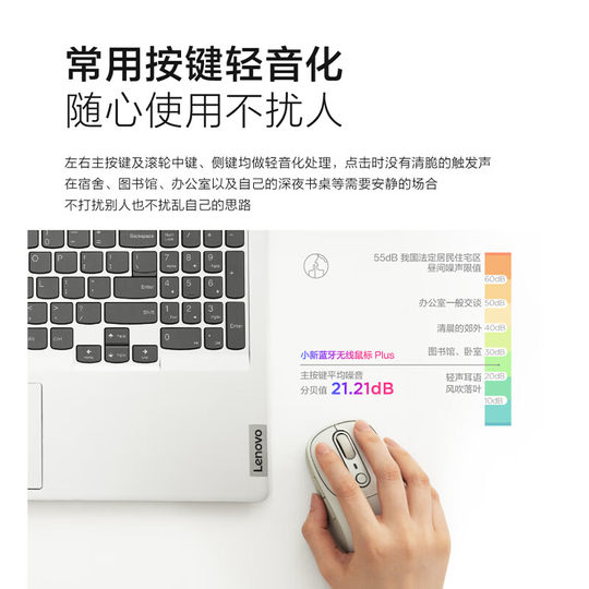 Lenovo Xiaoxin Silent Bluetooth Wireless Mouse