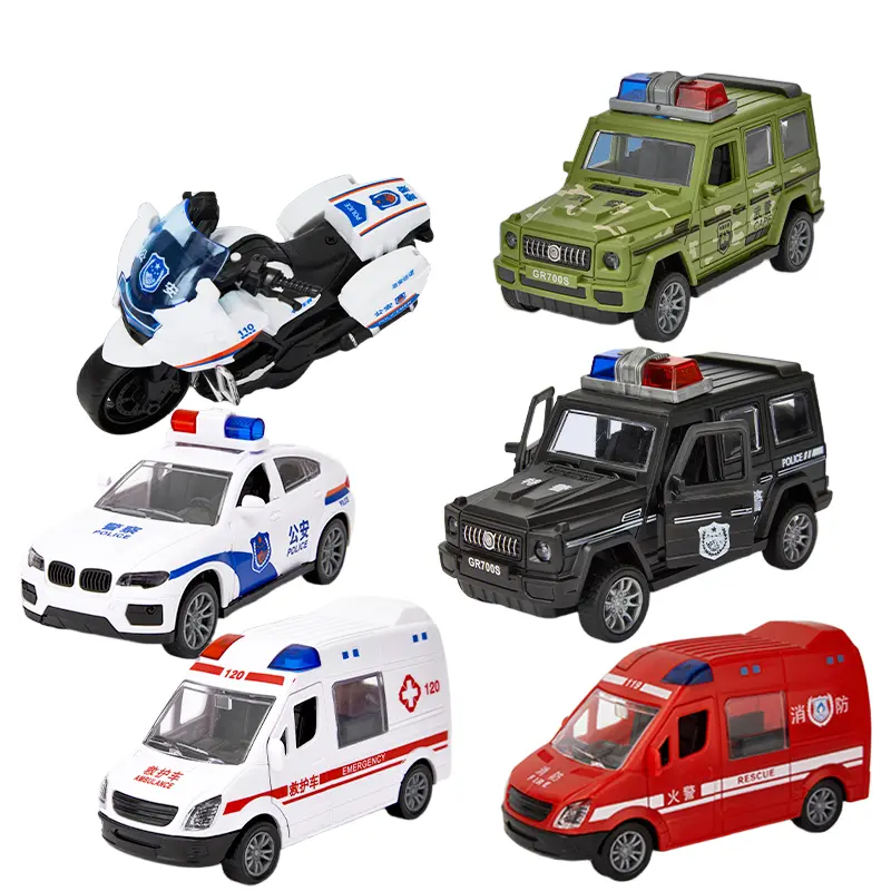 玩具车儿童男女孩城市消防救护车摩托警车坦克仿真模型宝宝小汽车,淘宝优惠券,粉丝福利购,淘宝优惠卷
