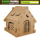 PAPERPANDA parent-child DIY graffiti game house