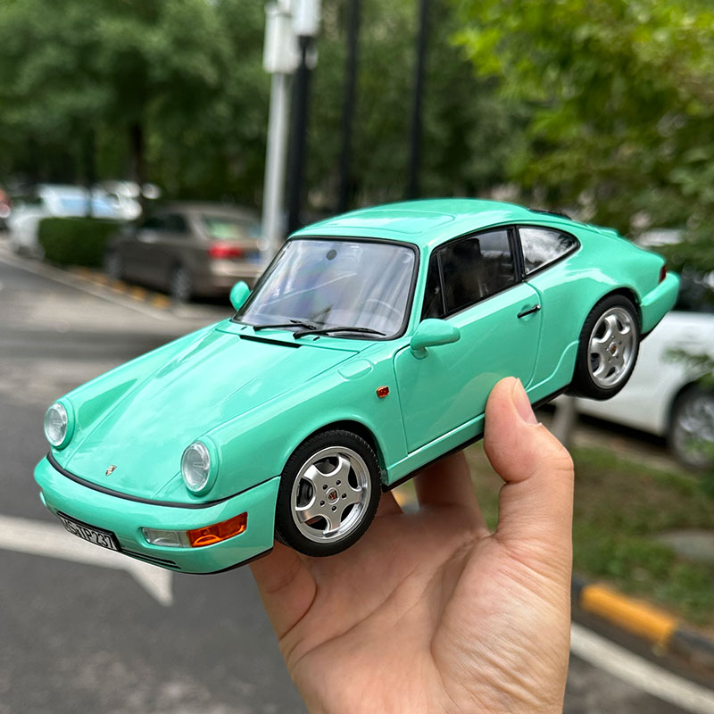 NOREV 1:18 保时捷 911 Carrera 2 1992年 合金全开汽车模型 - 图0