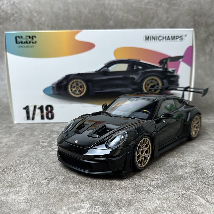 迷你切 1：18保时捷911 992GT3 RS 2022仿真合金汽车模型收藏-图2