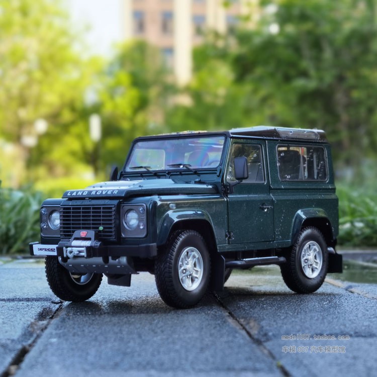 京商Kyosho 1:18 路虎卫士90 LAND ROVER 短轴版越野汽车模型 - 图0