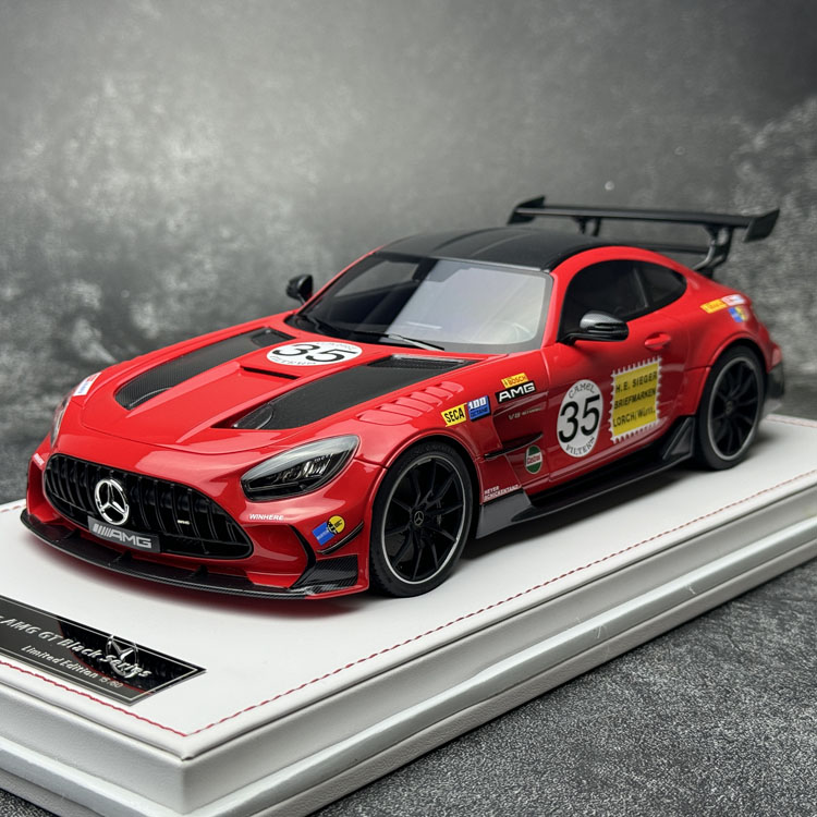 IVY Merit 1:18 Mercedes 奔驰AMG GT-Black Series 树脂汽车模型 - 图1