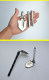Hawkeye mini engineer shovel multi-function ornament decoration