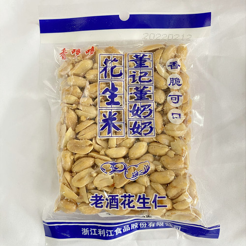 安徽香哆哆董奶奶花生米140g五香花生米老酒咸味花生米炒货零食 - 图2