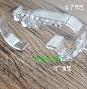 可调节透明手表手表架