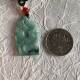 Burmese Jade Deer Pendant Light Green With You All The Way