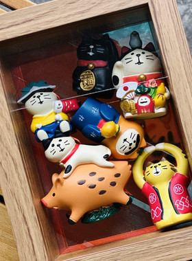 ZAKKA日式家居摆件招财猫小摆件