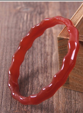 天然玛瑙手镯久爱玛瑙